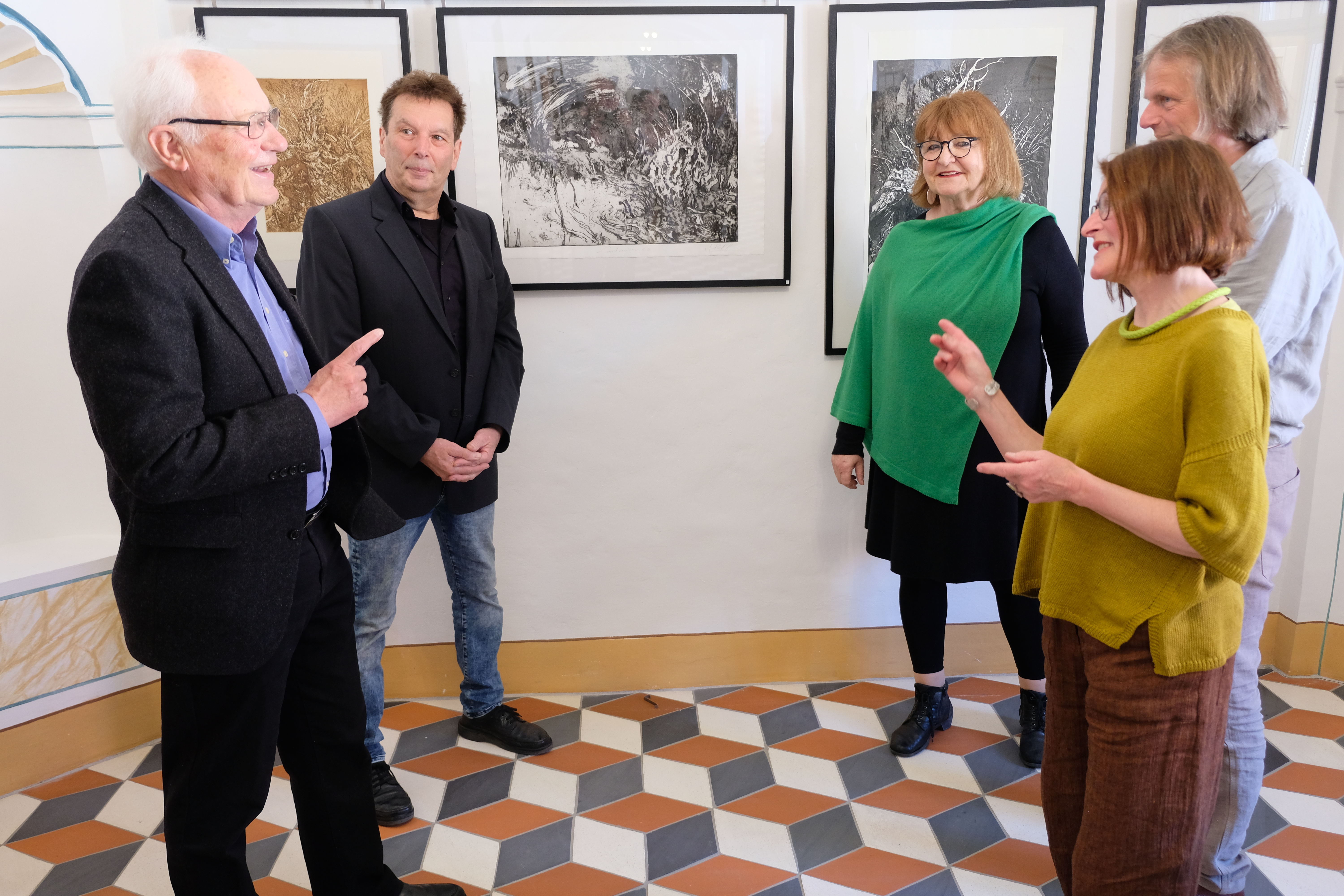 Deutsche Grafiker Loge stellt im Kloster Speinshart aus