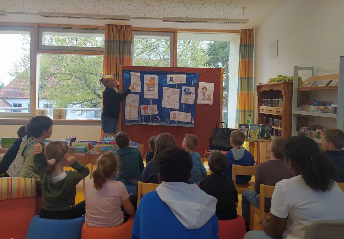 Spannende und interaktive Buchvorstellung