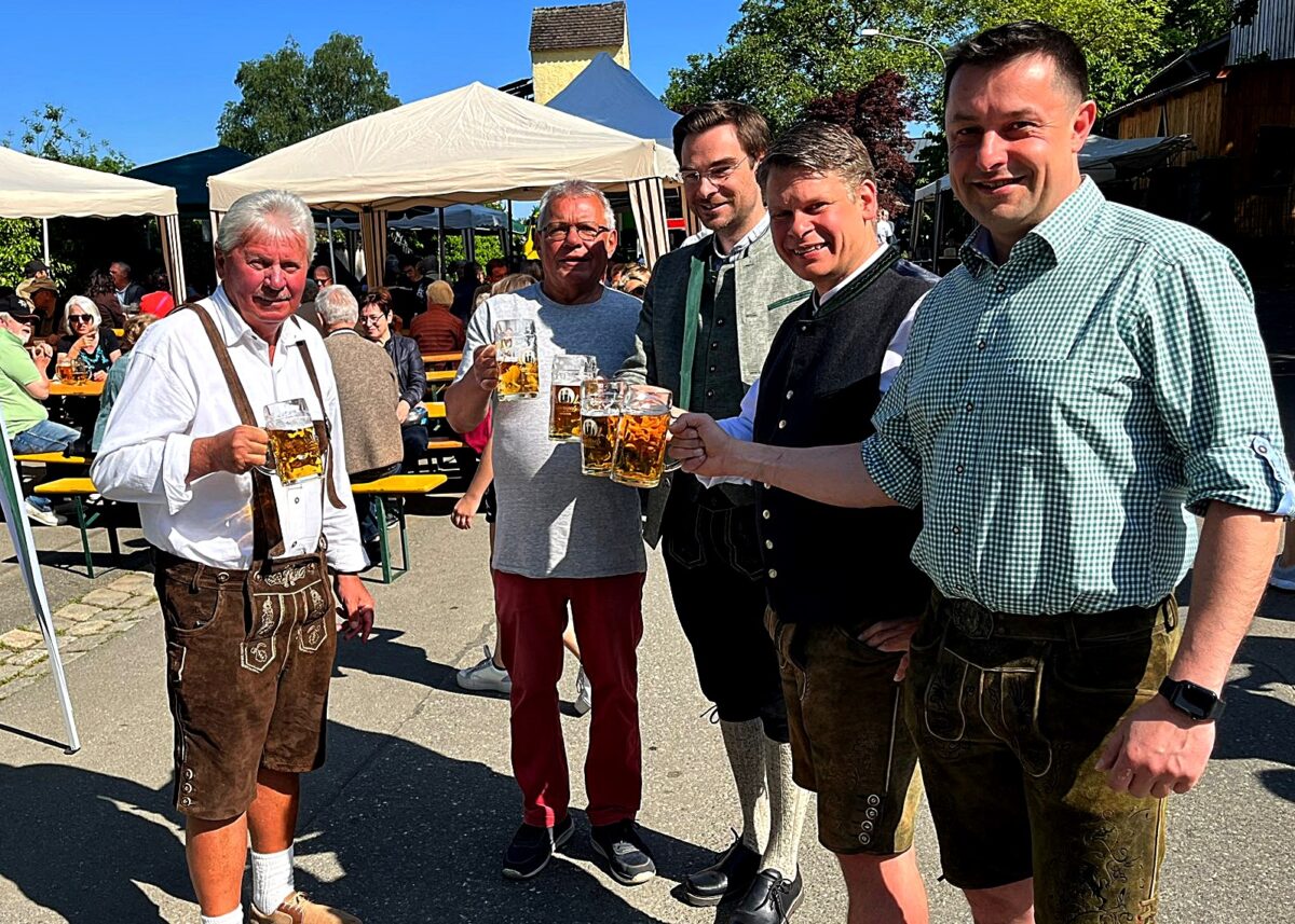 Viele Besucher beim Unionsfestl in Tröglersricht