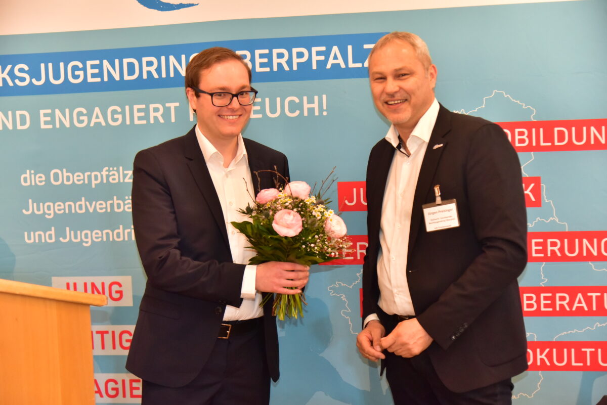 Jürgen Preisinger als neuer Vorsitzender des Bezirksjugendrings Oberpfalz