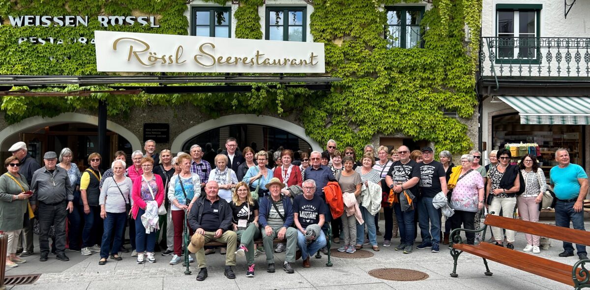 Salzkammergut bezaubert die Gesellschaft Frohsinn gleich zweimal