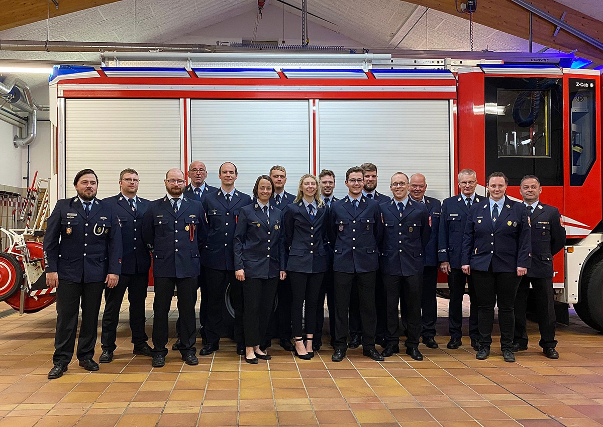 Leistungsprüfung bei der Feuerwehr Pressath