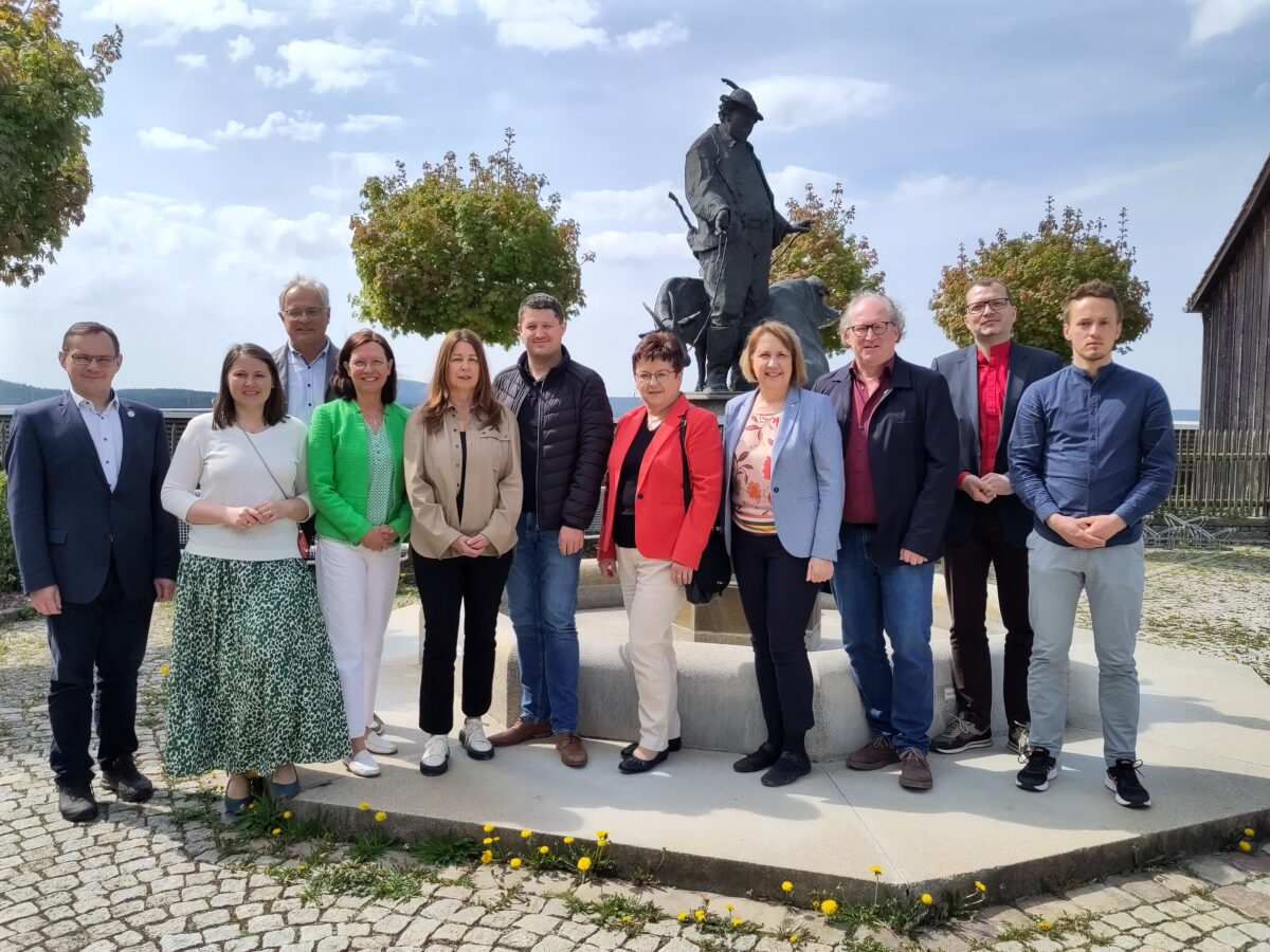 Förderung der Oberpfälzer Kultur stärken: SPD-Delegation besichtigt Freilandmuseum