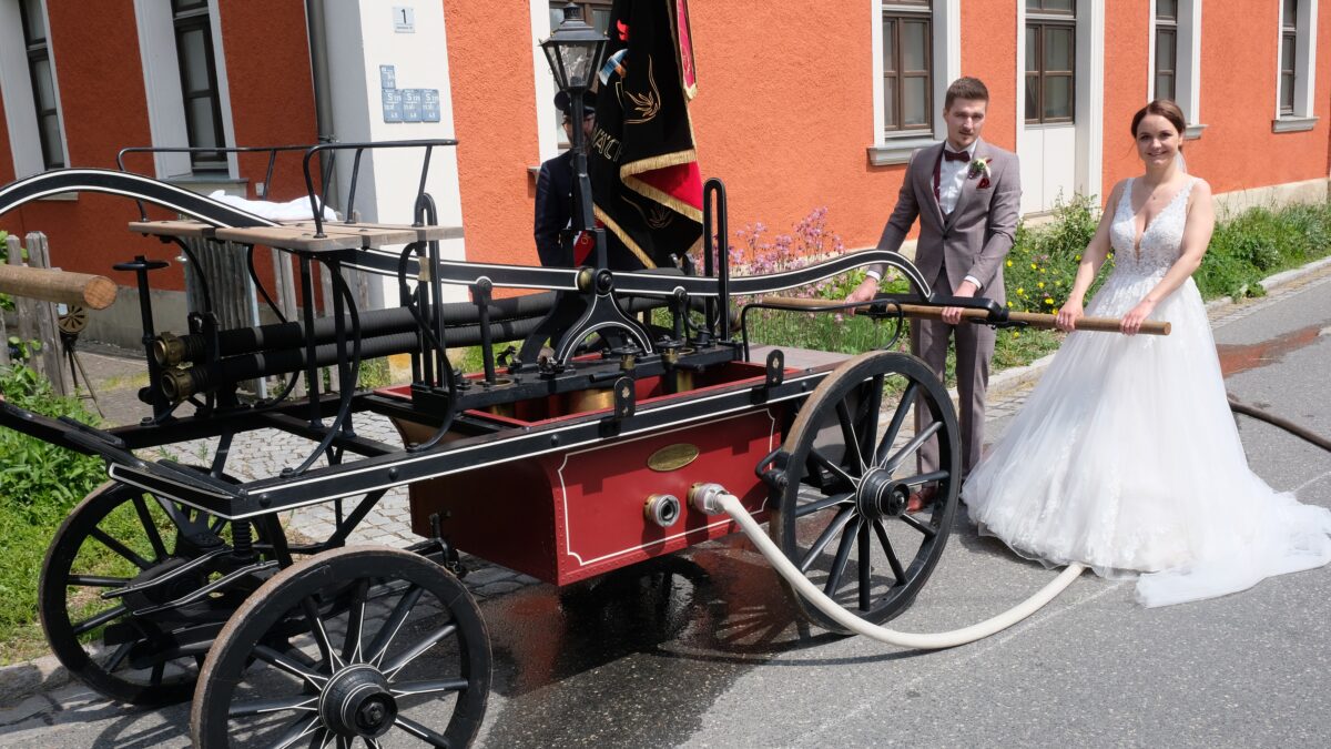 „Feuertaufe“ für das junge Paar