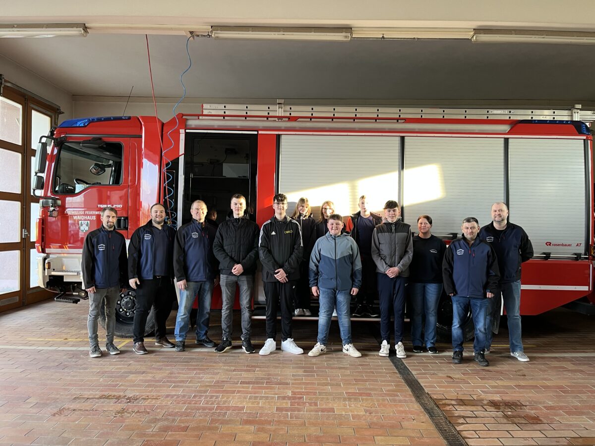 Waidhauser Feuerwehr in Sachen Nachwuchs bestens aufgestellt
