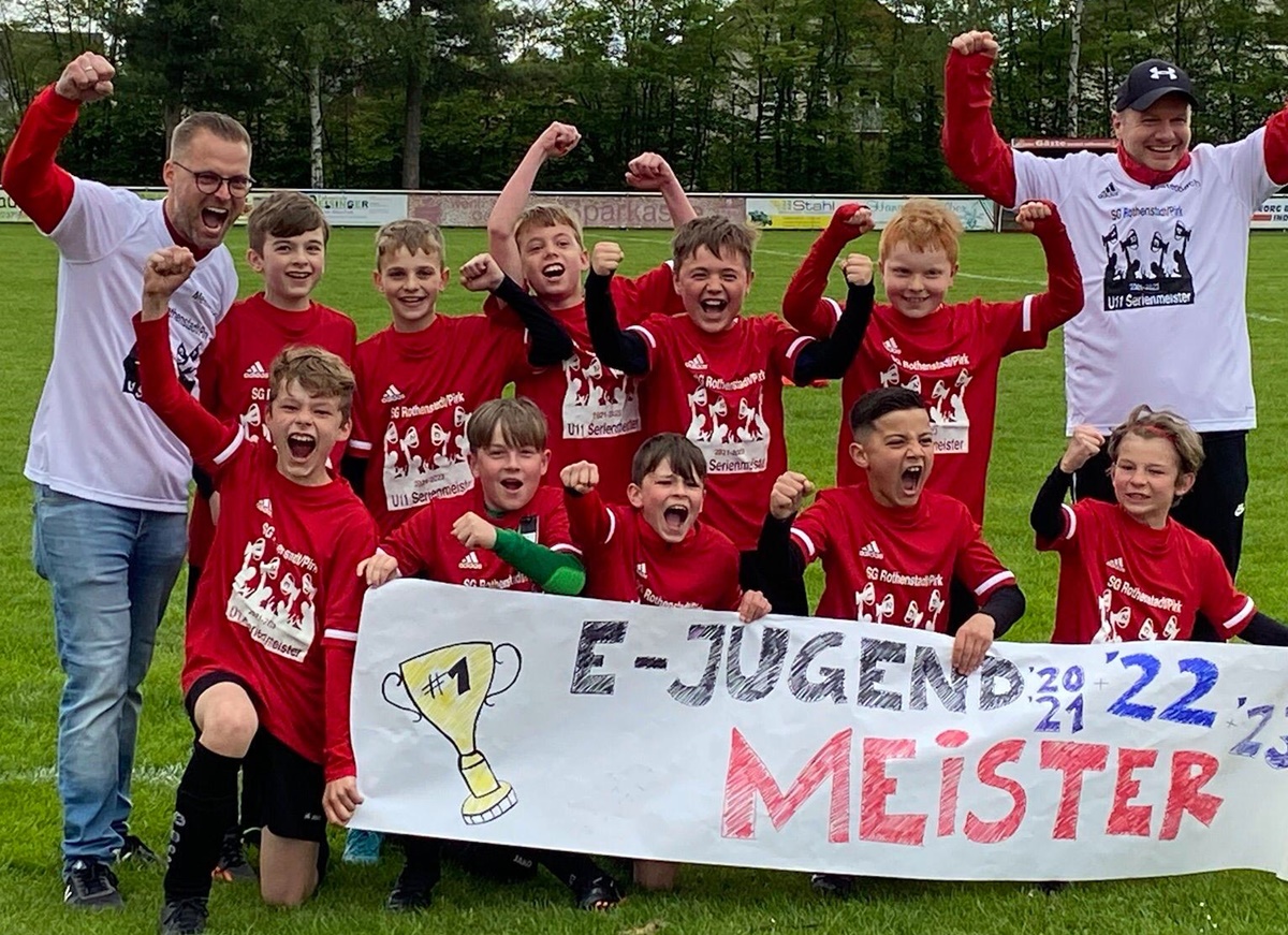 U 11 der SG Rothenstadt/Pirk ohne Punktverlust zur Meisterschaft