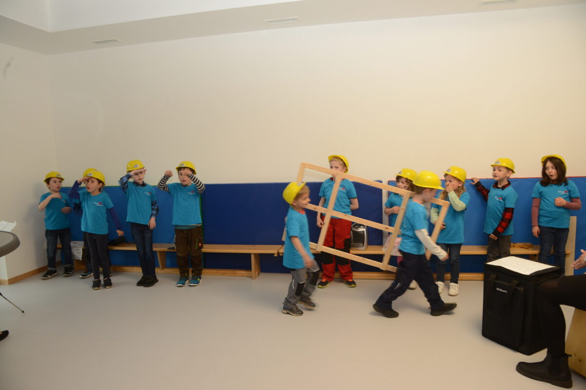 Einweihungsfeier für den Anbau am „Haus der kleinen Hände“