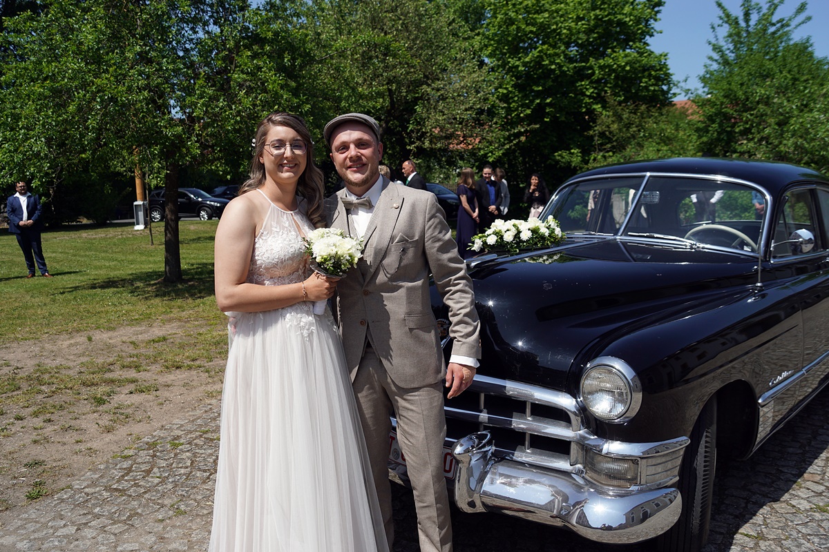 Mit dem Oldtimer zur Hochzeit in der Wieskapelle