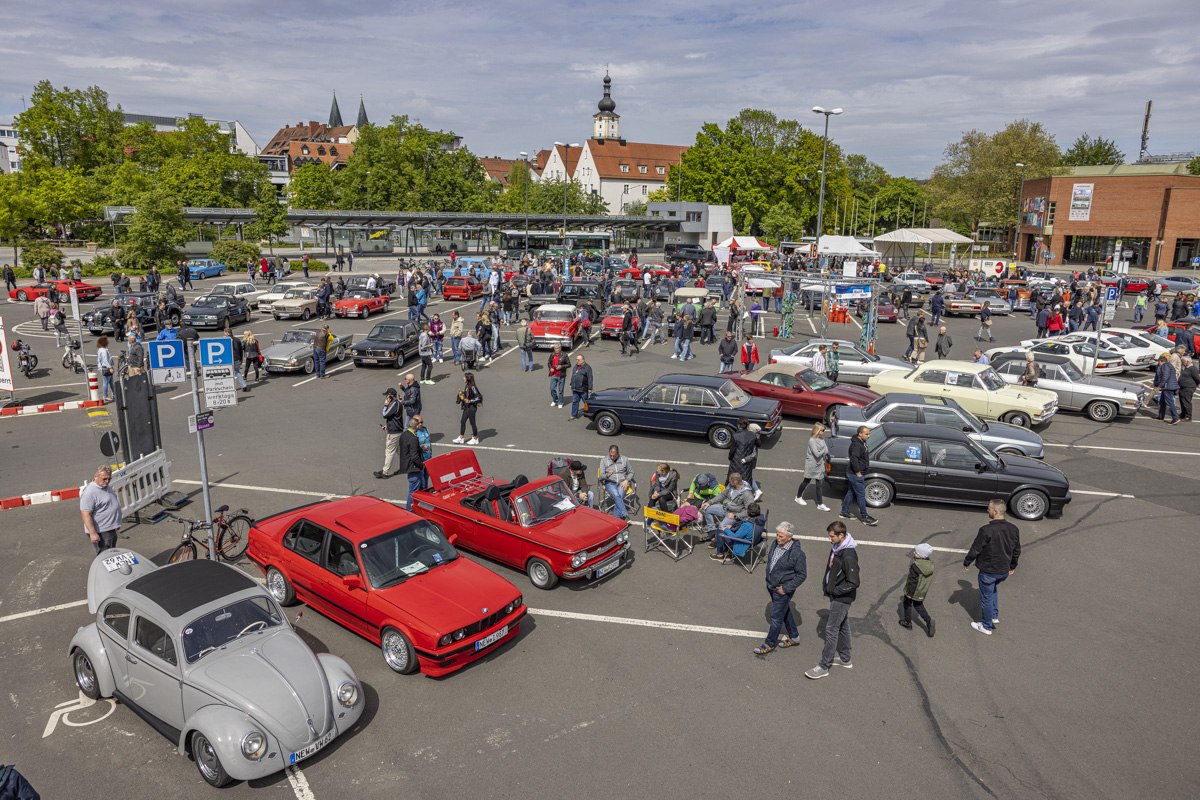 Das Oldtimertreffen in Weiden war ein Mekka für Carspotter und Oldtimer-Fans