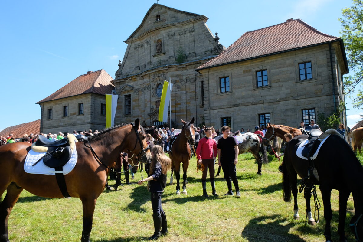 Der Barbaraberg wird zu Christi Himmelfahrt zum Mekka der Pferdefreunde