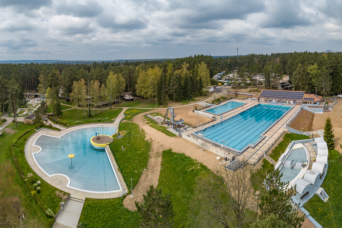 Schätzlerbad: Neue Becken, neue Öffnungszeiten, neue Wellen