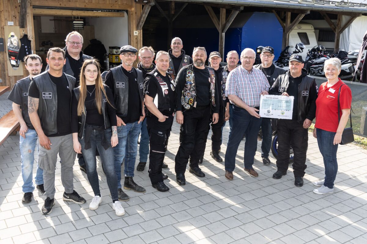 Biker lassen die Kinderschicksale nicht kalt