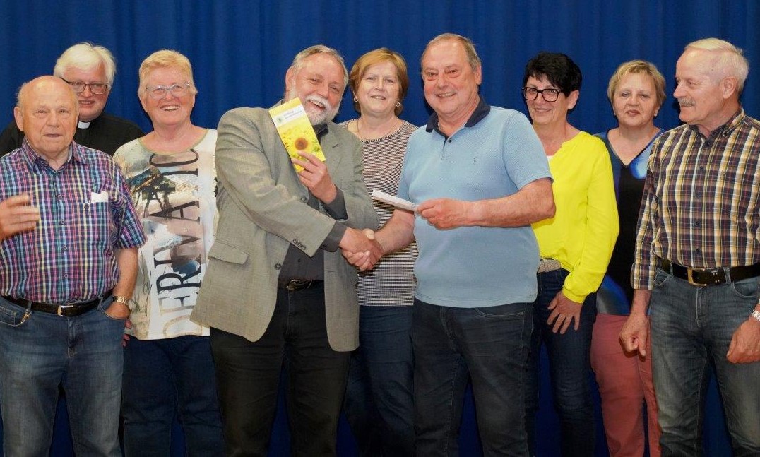 KAB St. Johannes spendet 600 Euro an Stiftung Sonnenblume