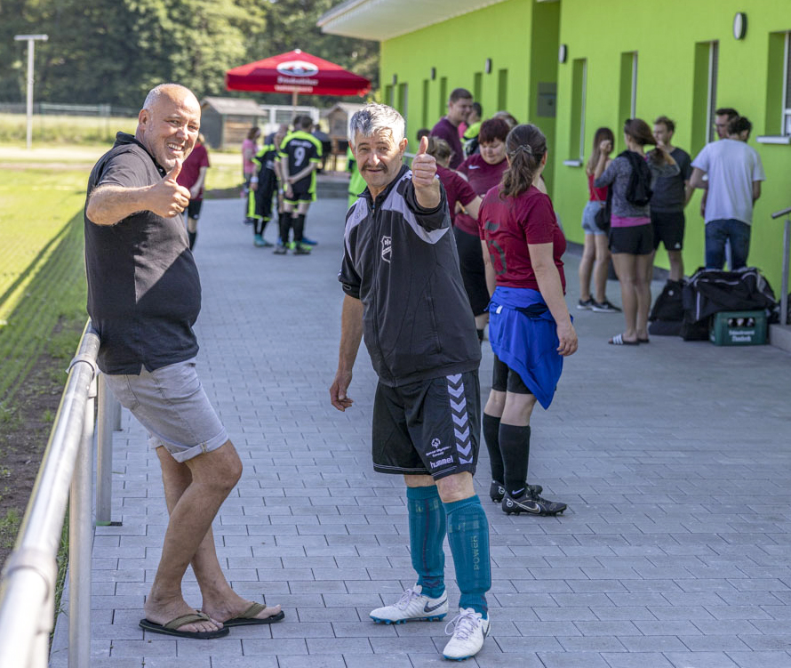 Im HPZ regiert einen Tag lang „König Fußball“