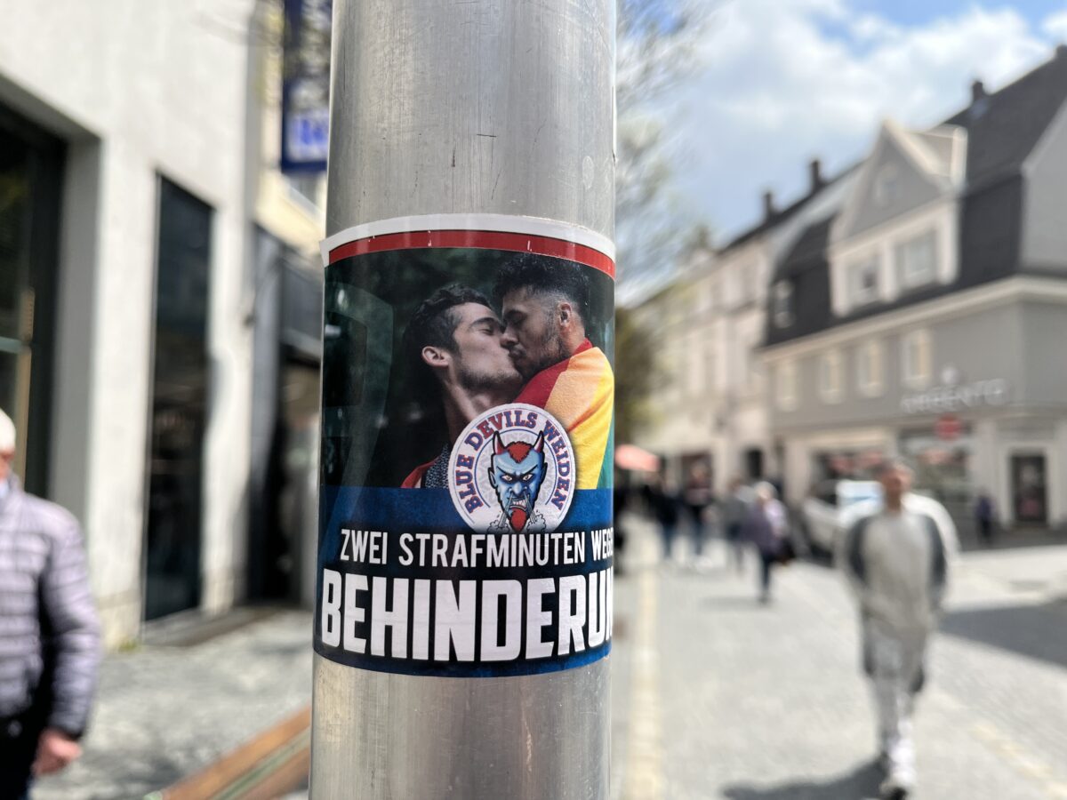 Blue Devils Weiden schicken Homophobe auf die Strafbank