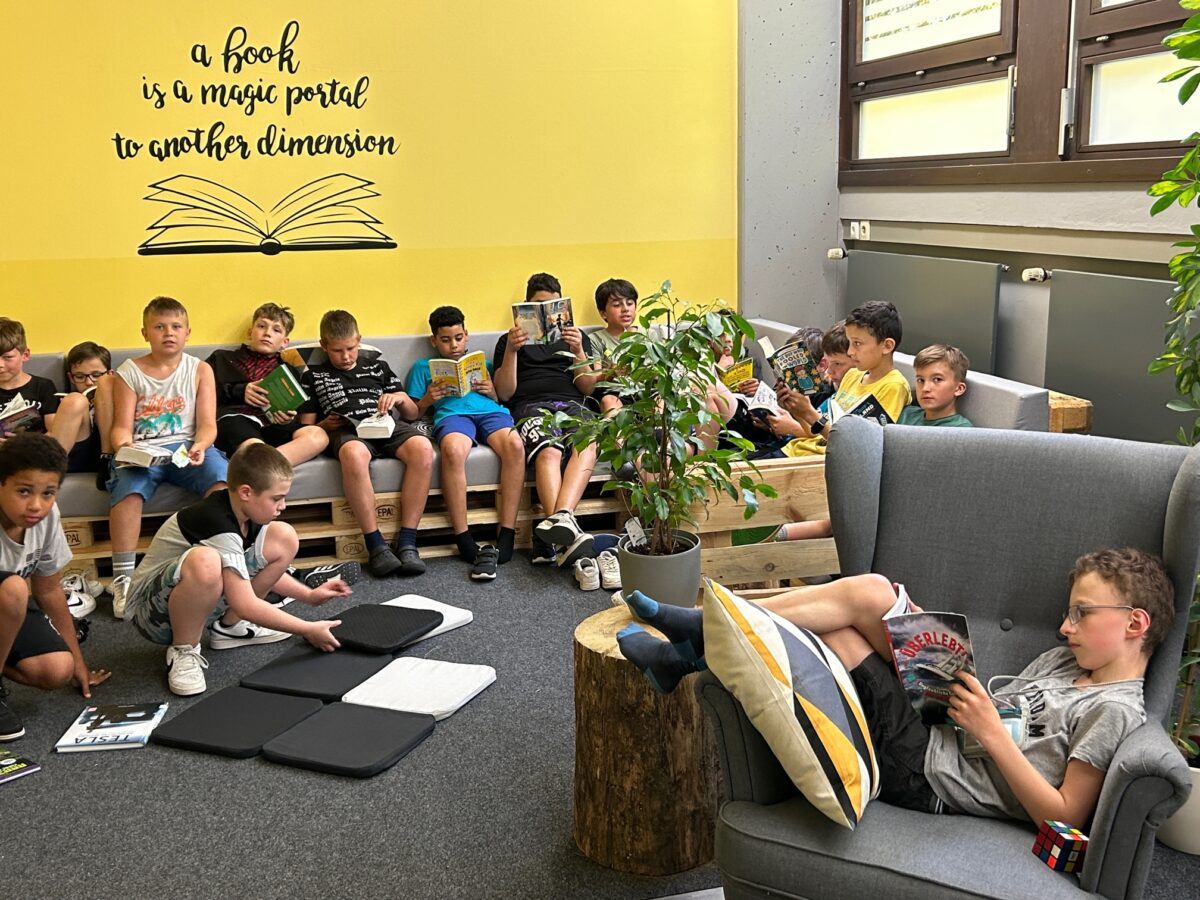 Und die Jungs lesen doch! Leseförderung vom Feinsten