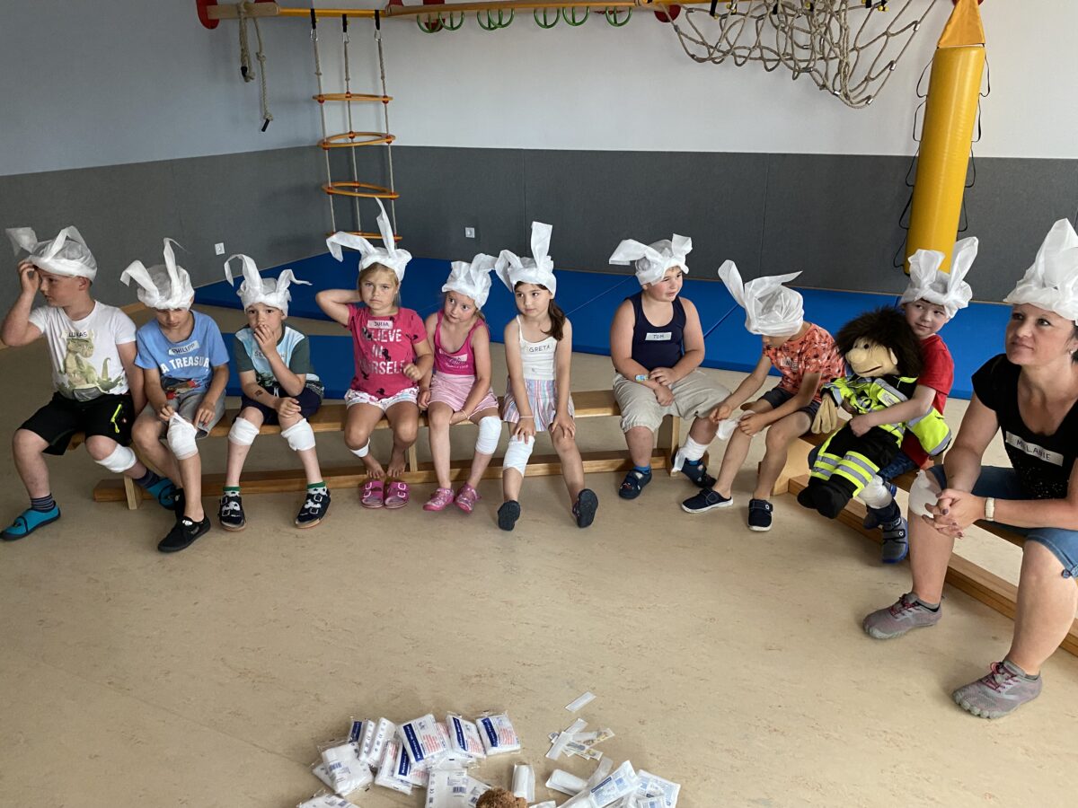 Erste Hilfe Kurs im Kinderhaus St. Martin