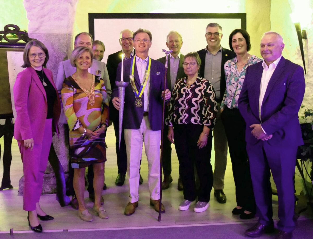 Toni Schatzberger führt den Rotary Club Stiftland