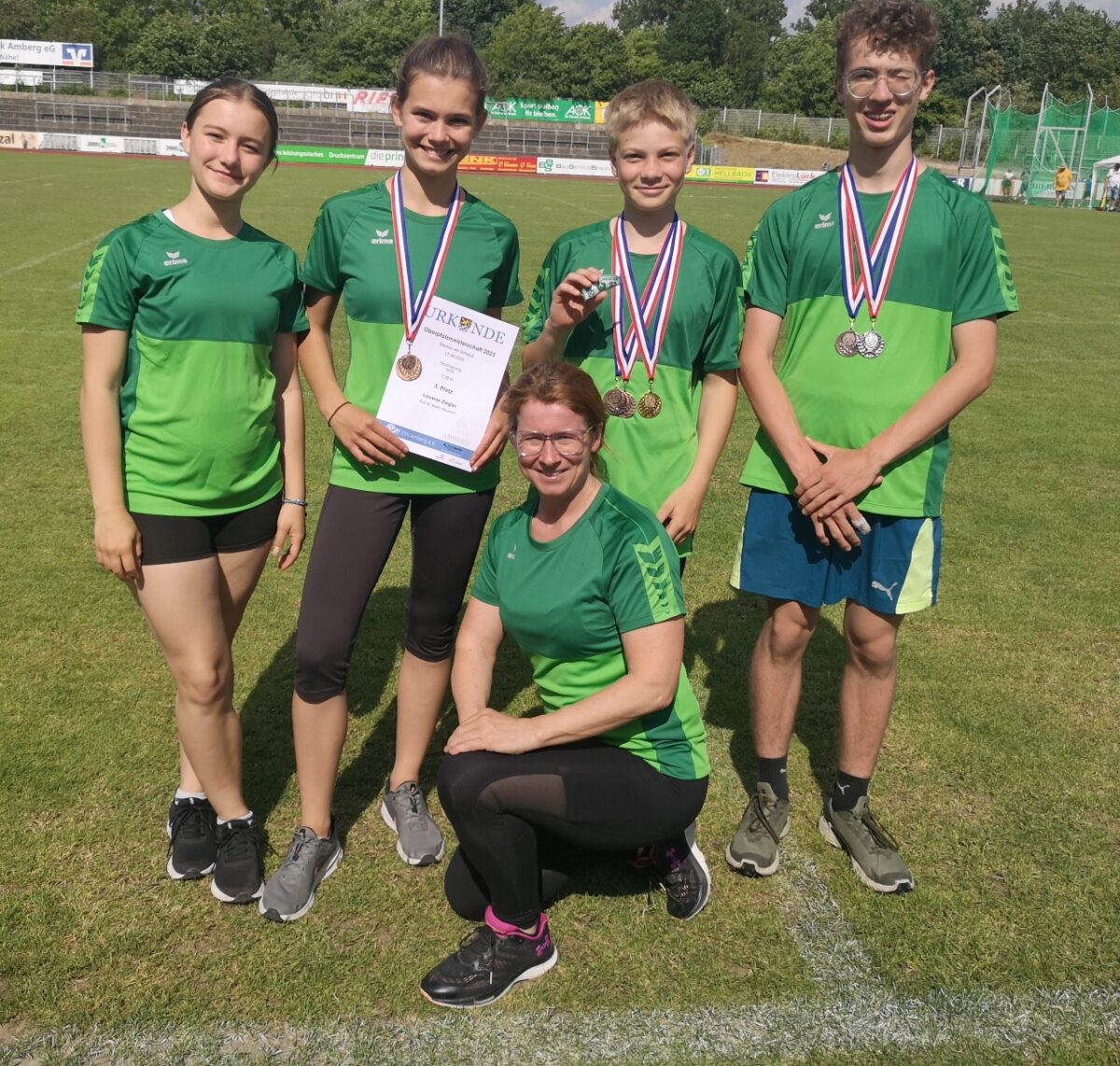 DJK-Leichtathleten erfolgreich bei den Oberpfalzmeisterschaften