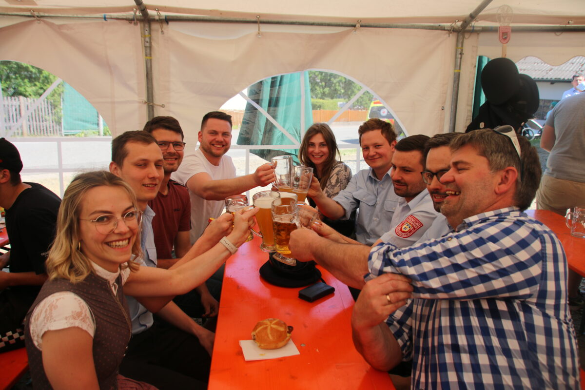 Friedersreuth feiert 50-jähriges Jubiläum seiner Feuerwehr