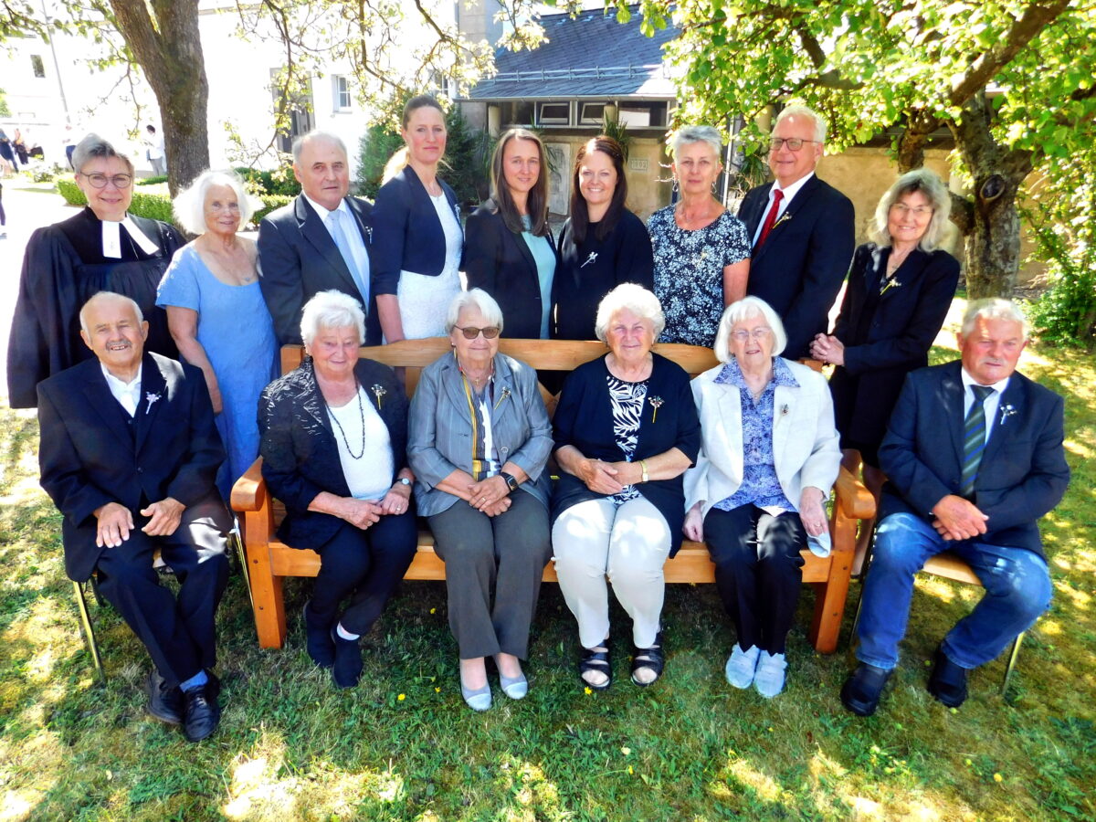Evangelische Kirchengemeinde feiert Jubelkommunion