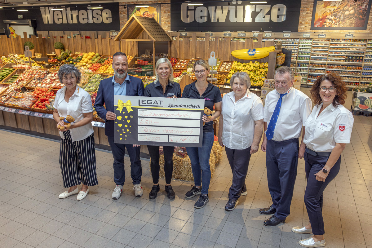 Eine Spendenaktion von Edeka Legat ermöglicht nun einen letzten Herzenswunsch