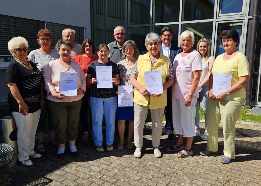 BRK lobt ehrenamtliches Engagement für die Gesundheit