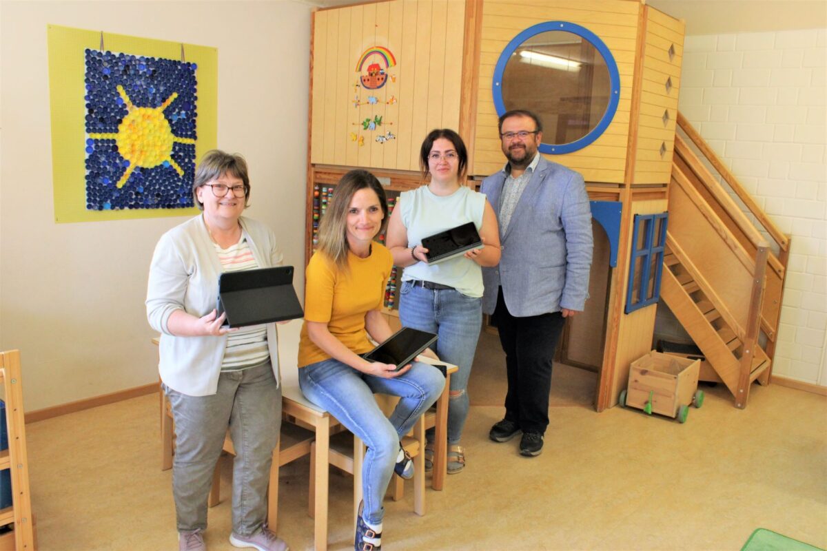 Kinderhaus Pusteblume: Neue Tablets und positive Umfrageergebnisse