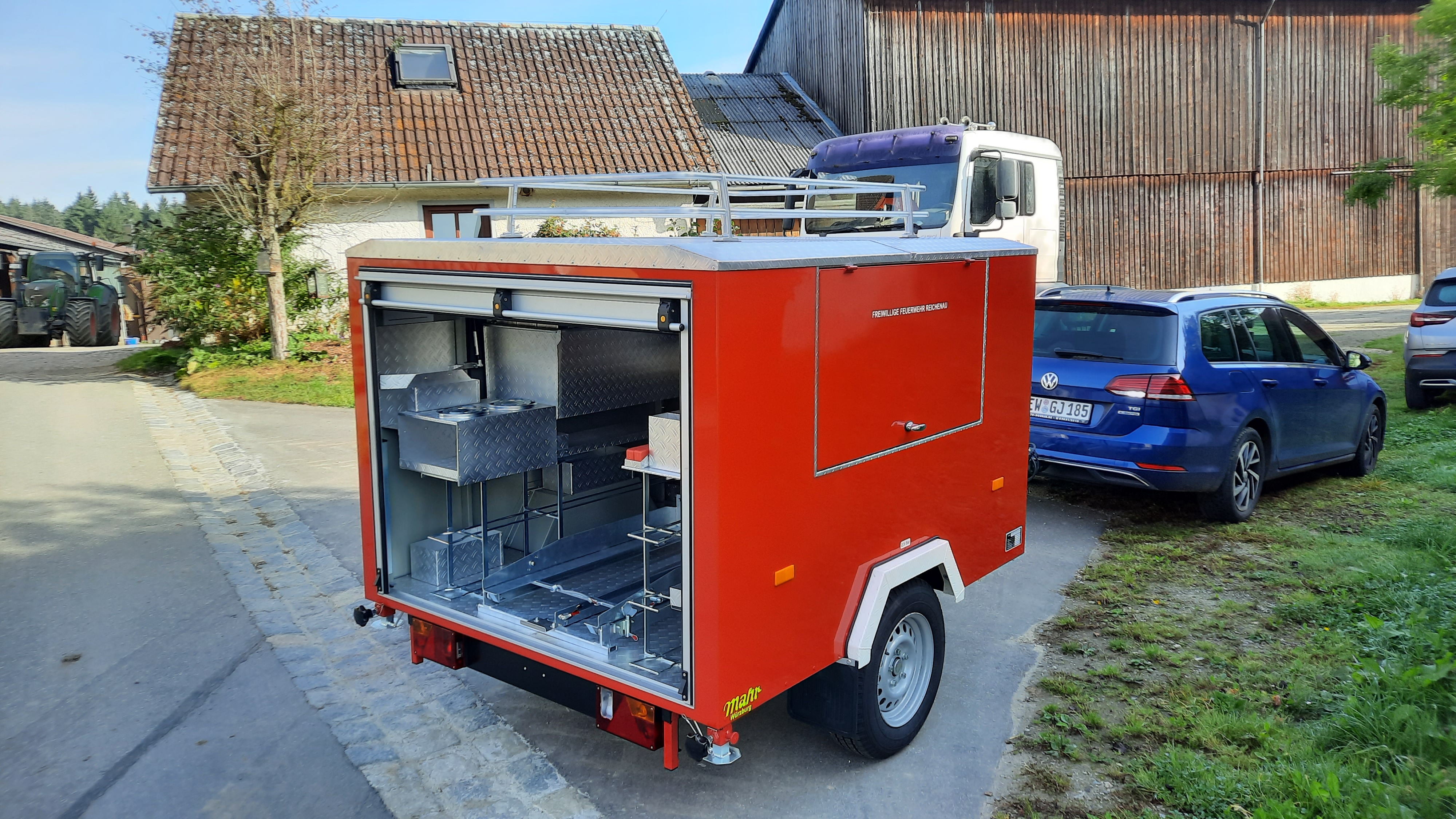 Großereignis der Feuerwehr und der Scharfschützen 1910 Reichenau