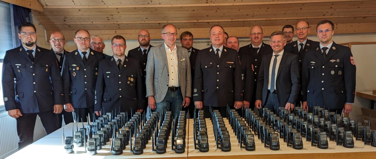 Die neun Feuerwehren der Stadt Kemnath werden bald digital alarmiert