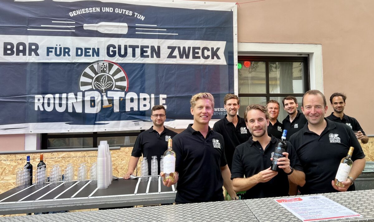 Round-Table-Weinfest: Bewährtes Konzept – neuer Standort