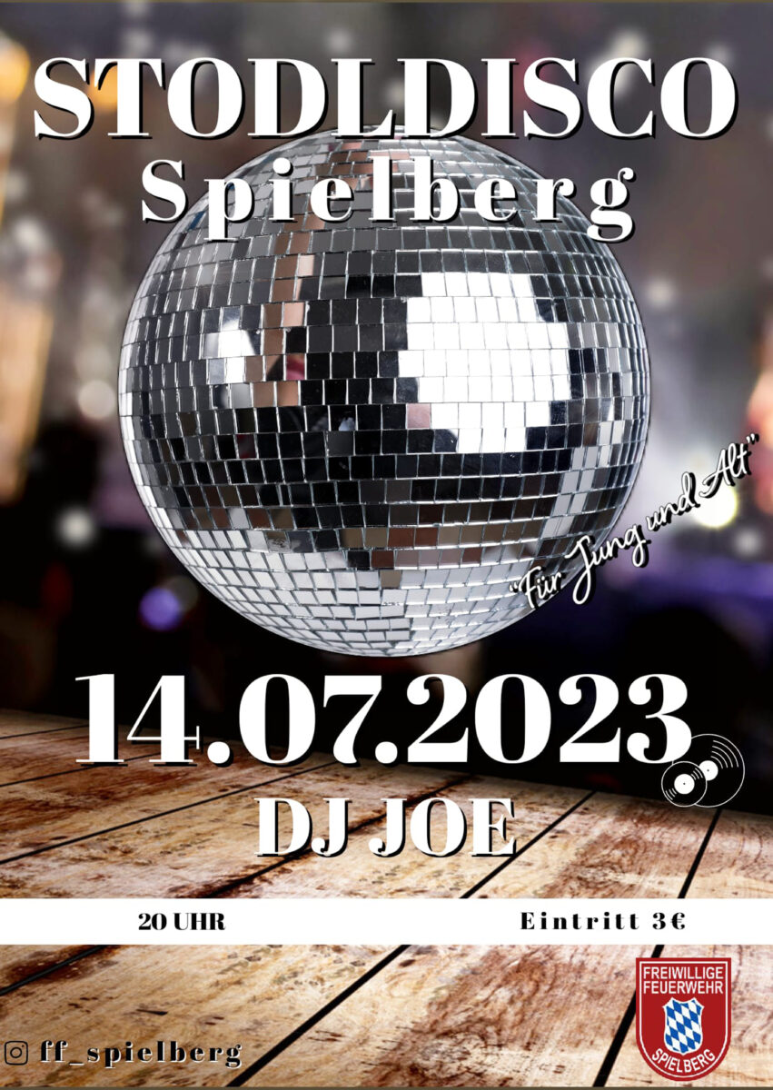 Stodldisco mit Kult-DJ Joe in Spielberg