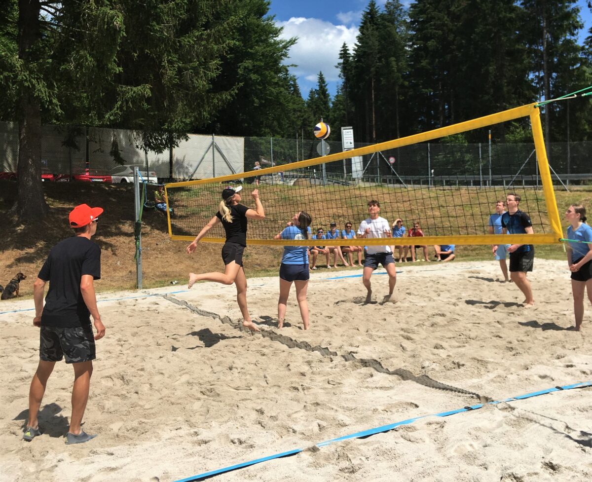 Packende Spiele beim Beachvolleyballturnier der JU Flossenbürg