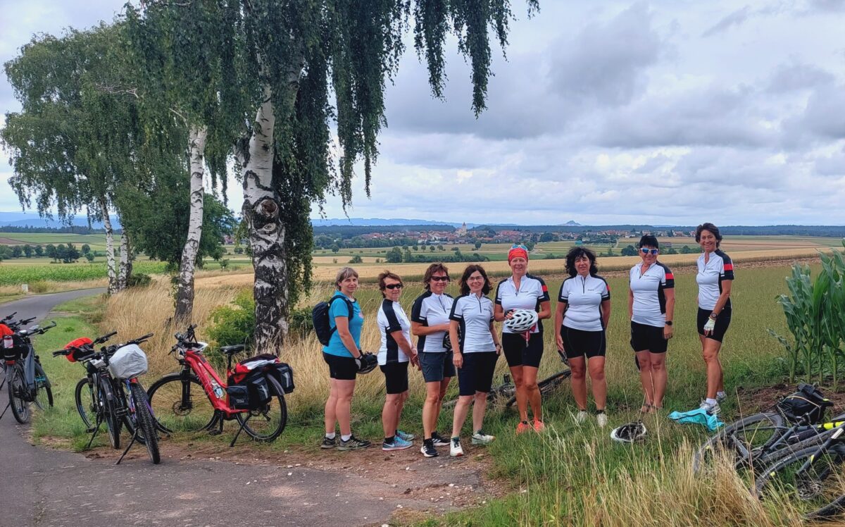 OWV Damen zwei Tage mit Radl unterwegs