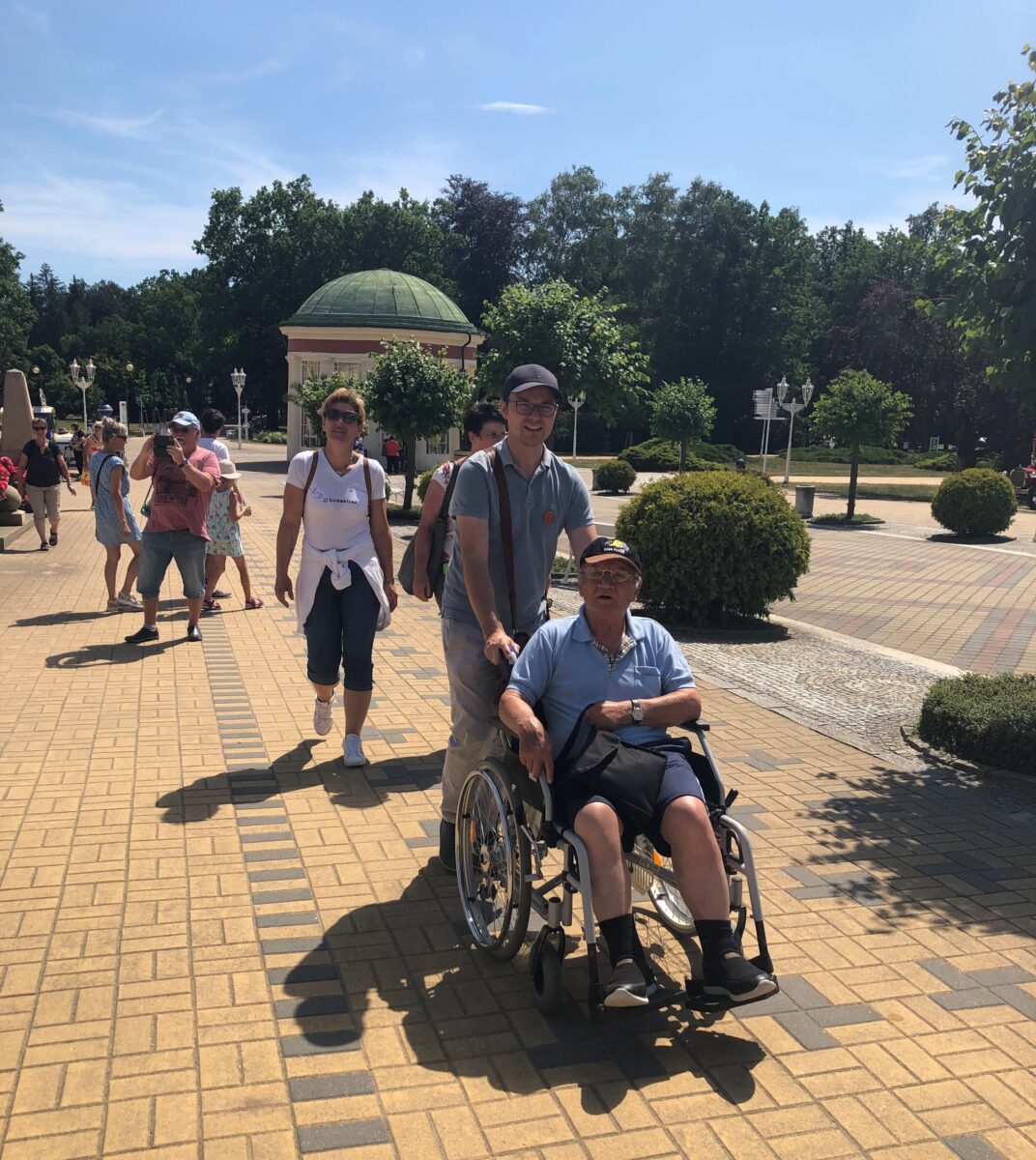 Inklusiver Ausflug der Caritas – Sonnenzug unterwegs nach Franzensbad