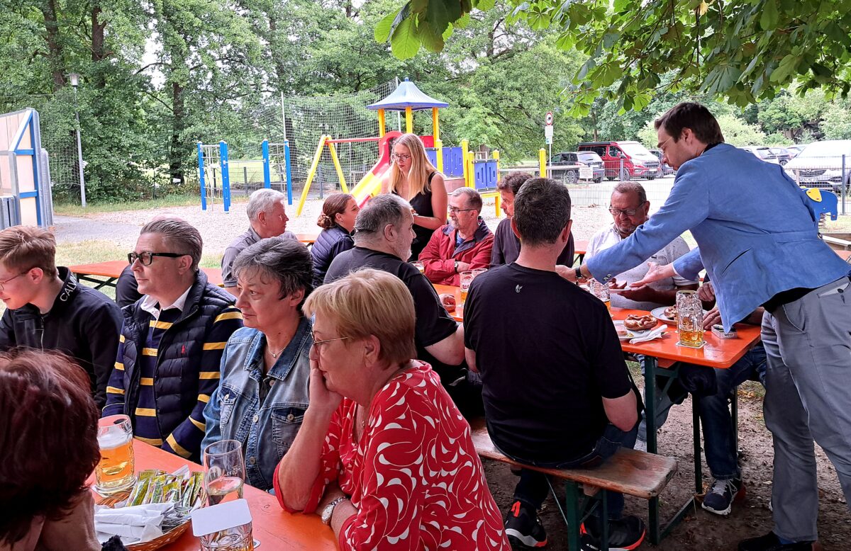 Bürgergespräch mit Leberkäs‘ und Breze