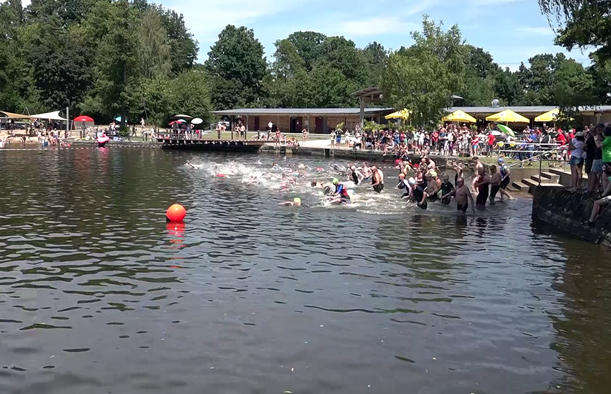 Jubiläumstriathlon bei tropischen Temperaturen