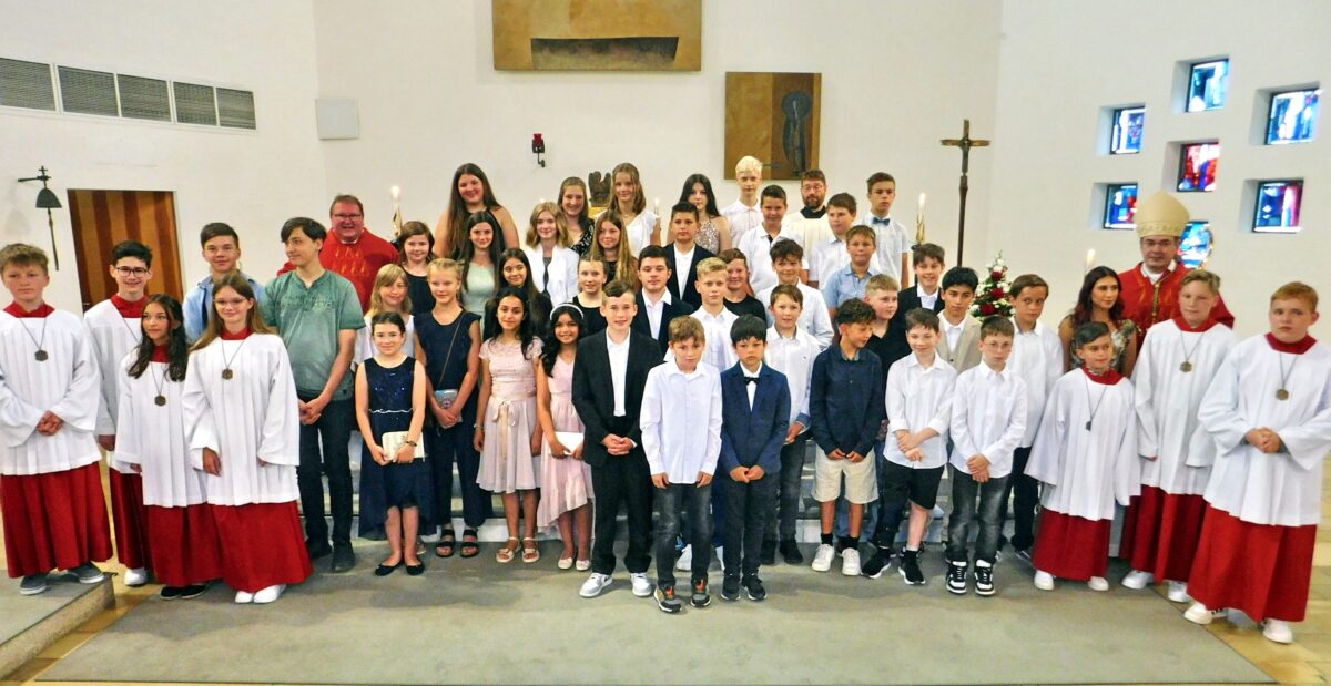 Firmung in der Pfarreiengemeinschaft Kirchenlaibach-Mockersdorf