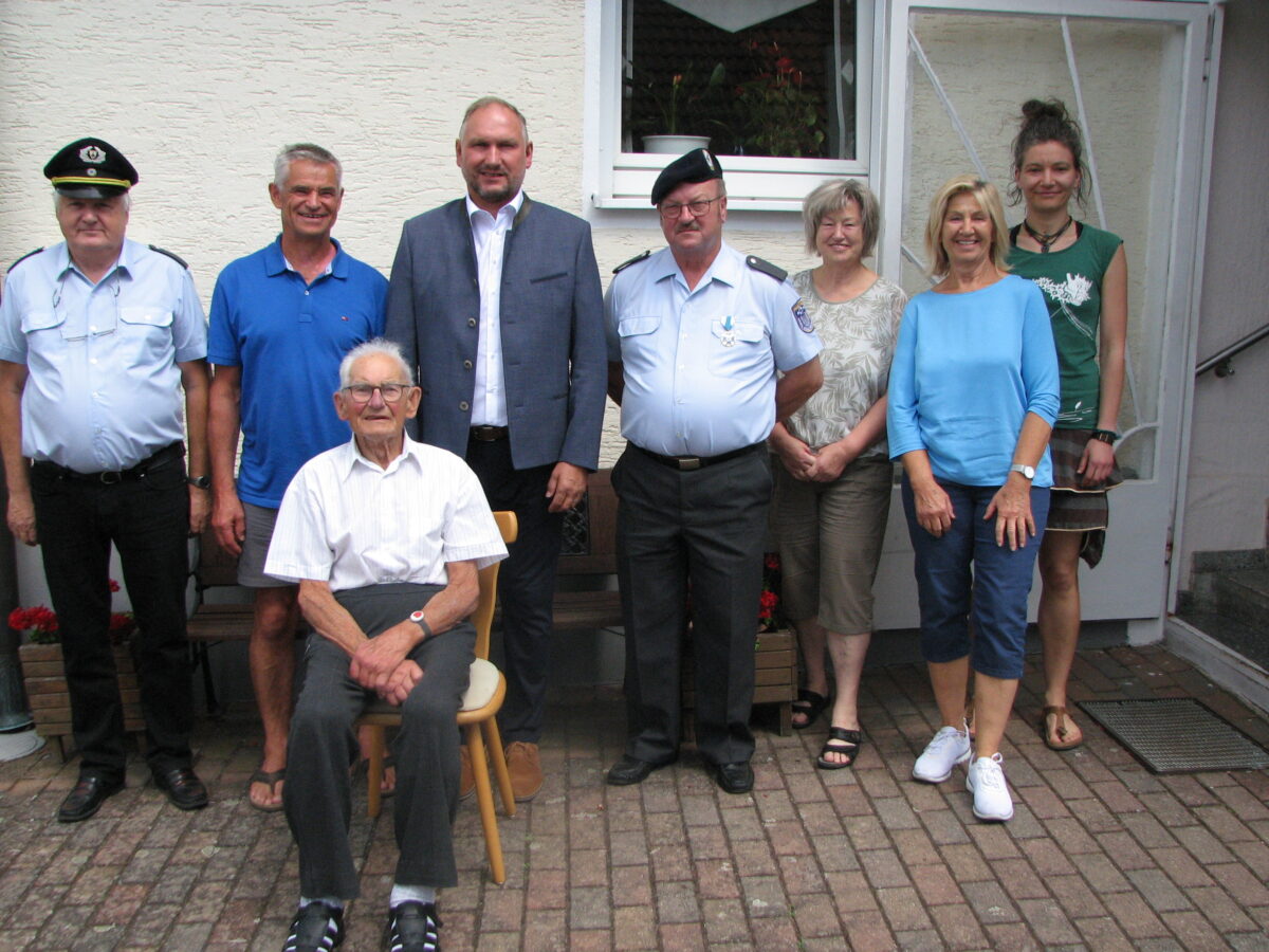 Der letzte Kriegsheimkehrer Georg Gleißner feierte 97. Geburtstag