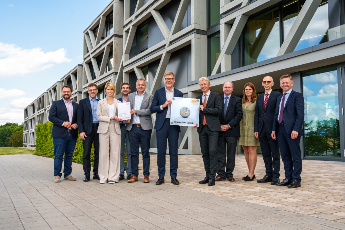 Weltmarktführer wird „Innovativer Lernort“