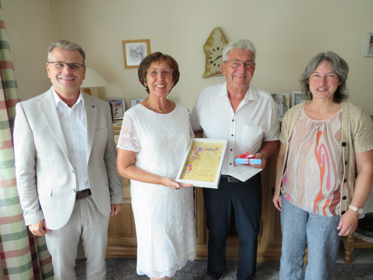 Jutta und Helmut Köck feiern Goldene Hochzeit