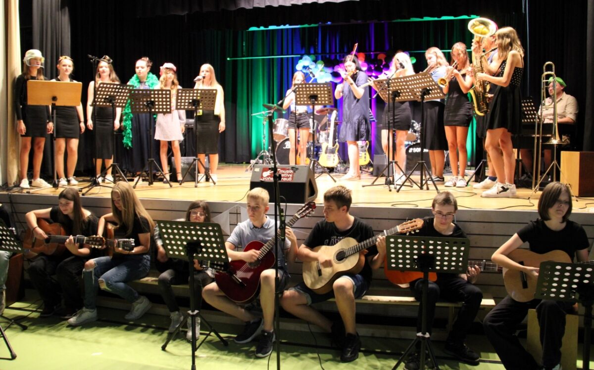 Sommerkonzert der Lobkowitz-Realschule in doppelter Auflage