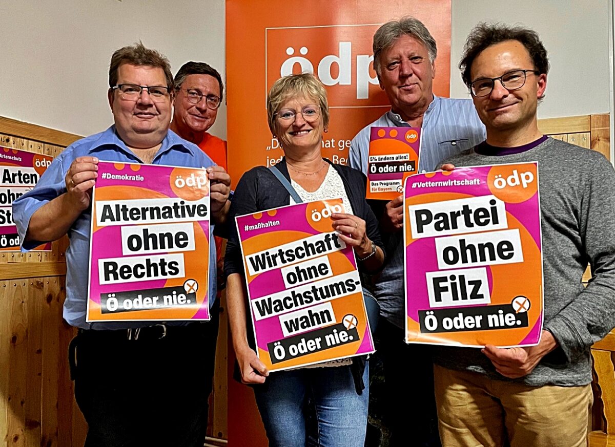 Jahreshauptversammlung der ÖDP: „Ö oder nie!“