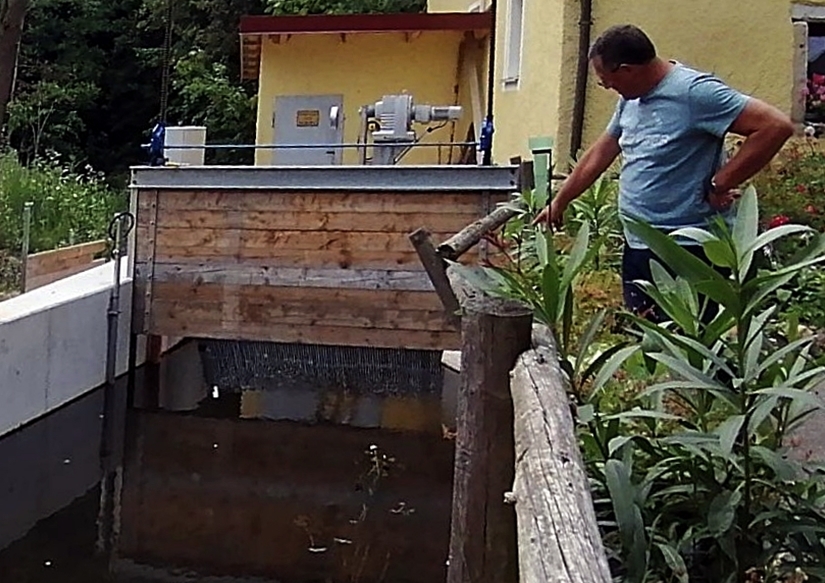 Neue Turbinentechnik am Kraftwerk Finstermühle