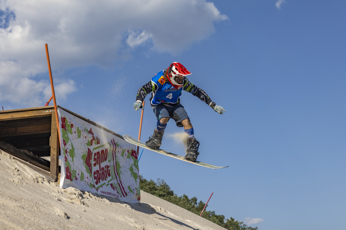 Zwei Tage Sandboarding & Party pur