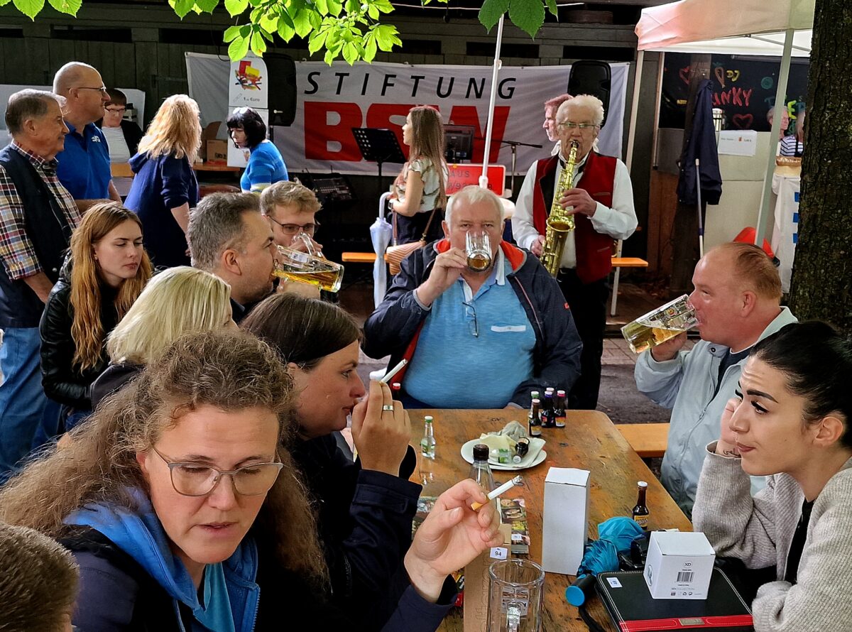 Nicht nur Bahnerer feierten das Sommerfest