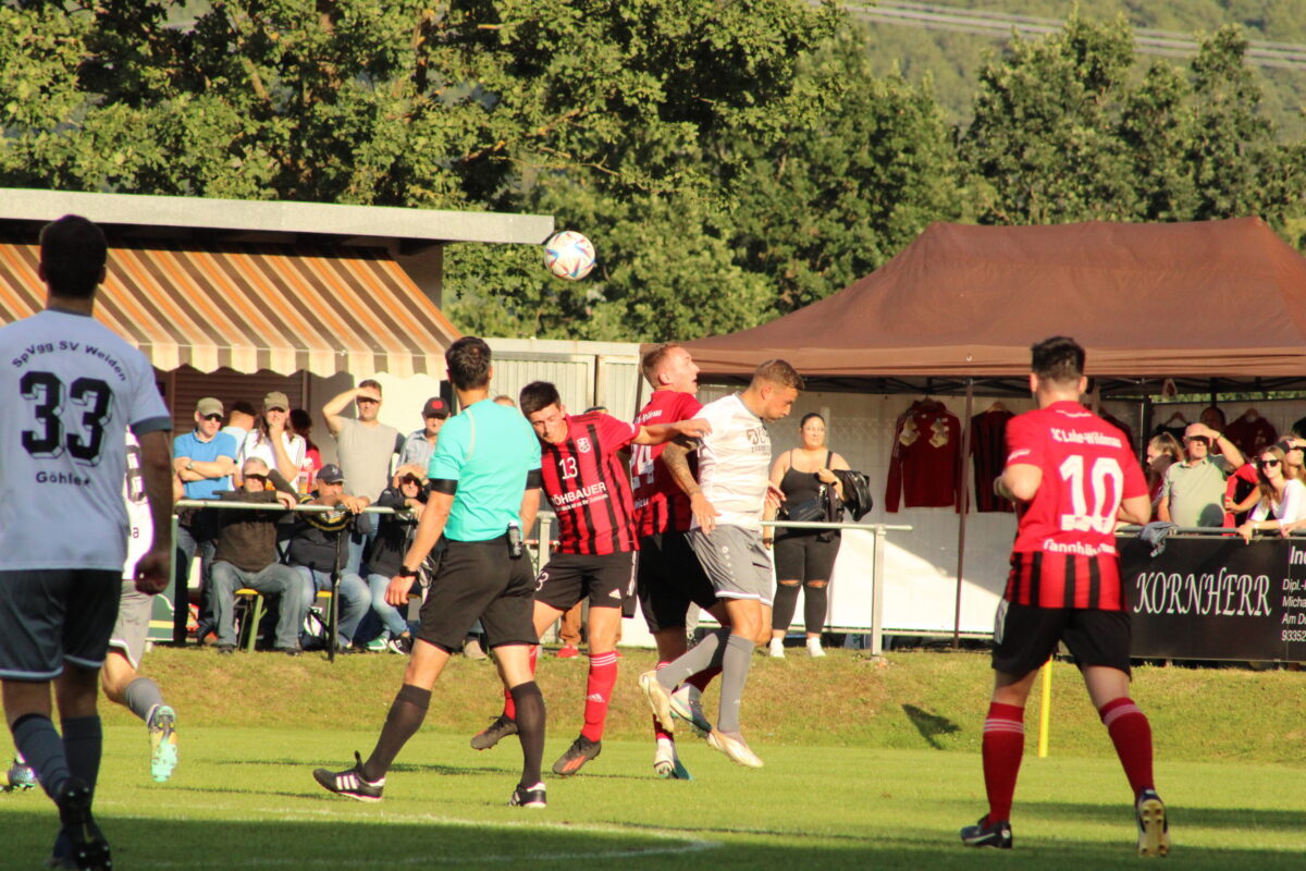 SC Luhe-Wildenau trotzt dem großen Favoriten SpVgg SV Weiden ein Remis ab