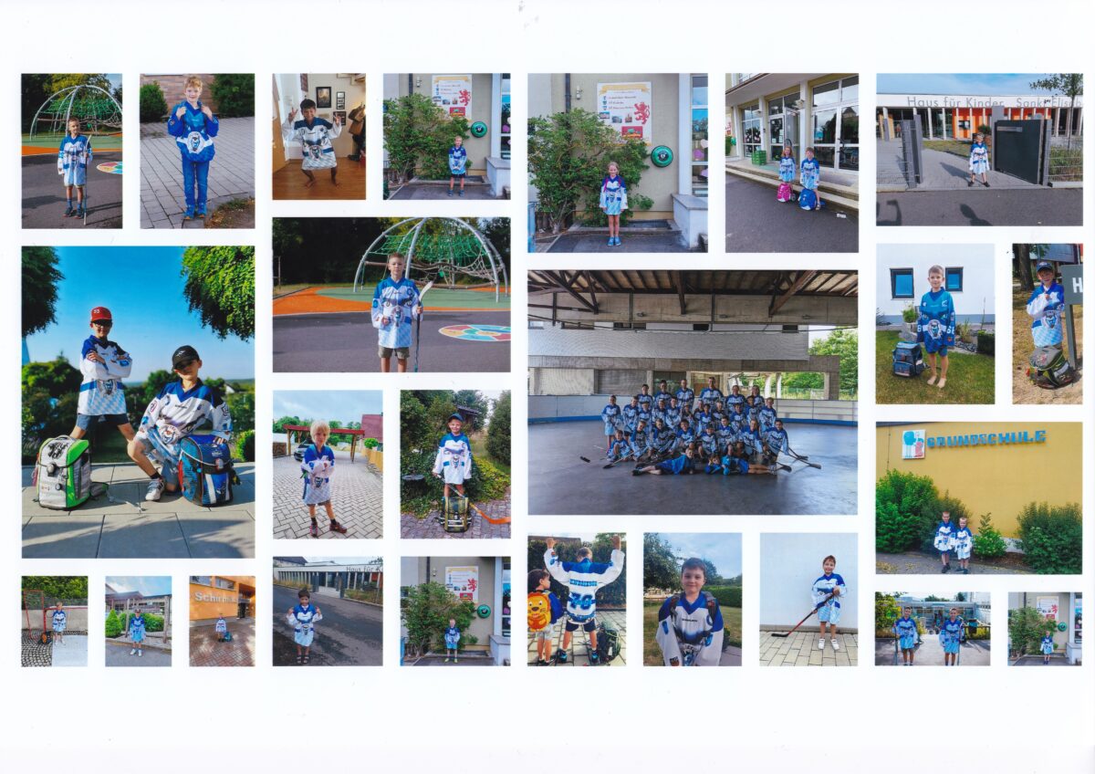 Kleinstschüler der Young Blue Devils gewinnen Trikotsatz