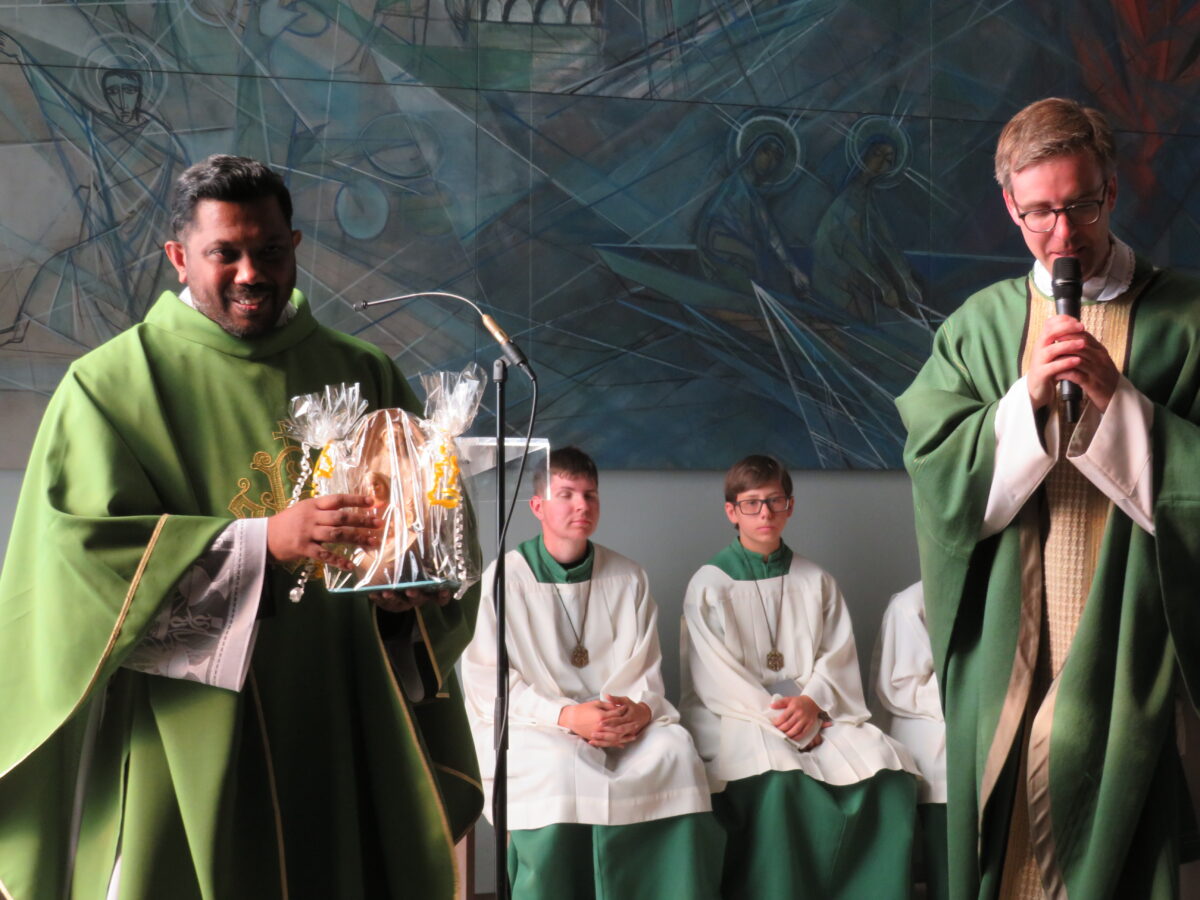 Abschied von Pfarrvikar Thomas Kutty Samuel