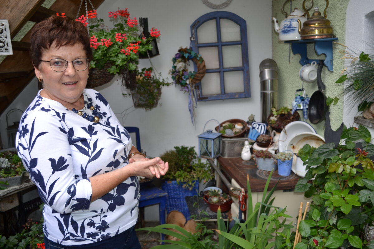 Brigitte Scharf, eine Politikerin, die ihr Herz am richtigen Fleck hat